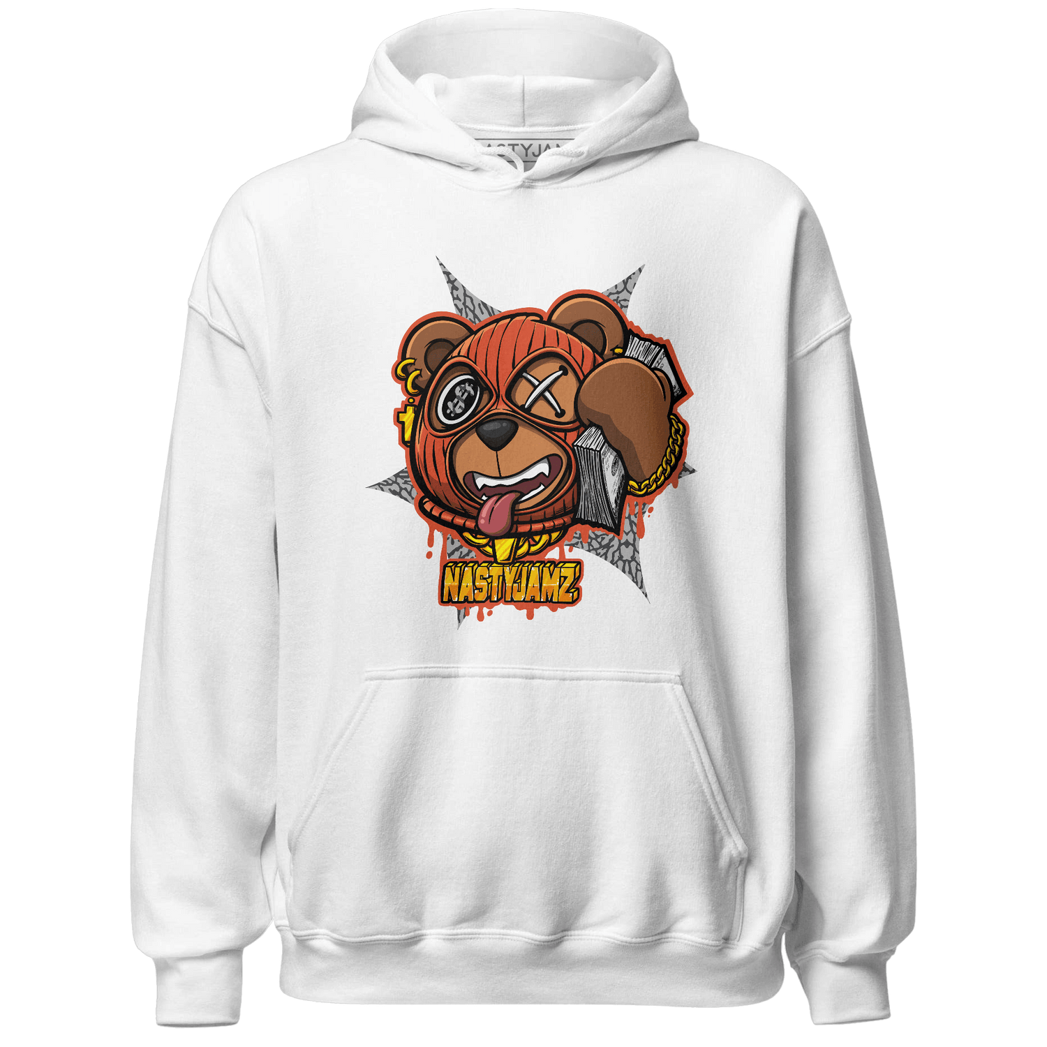 Georgia Peach 3s Hoodie Match Money Motive BER - NastyJamz