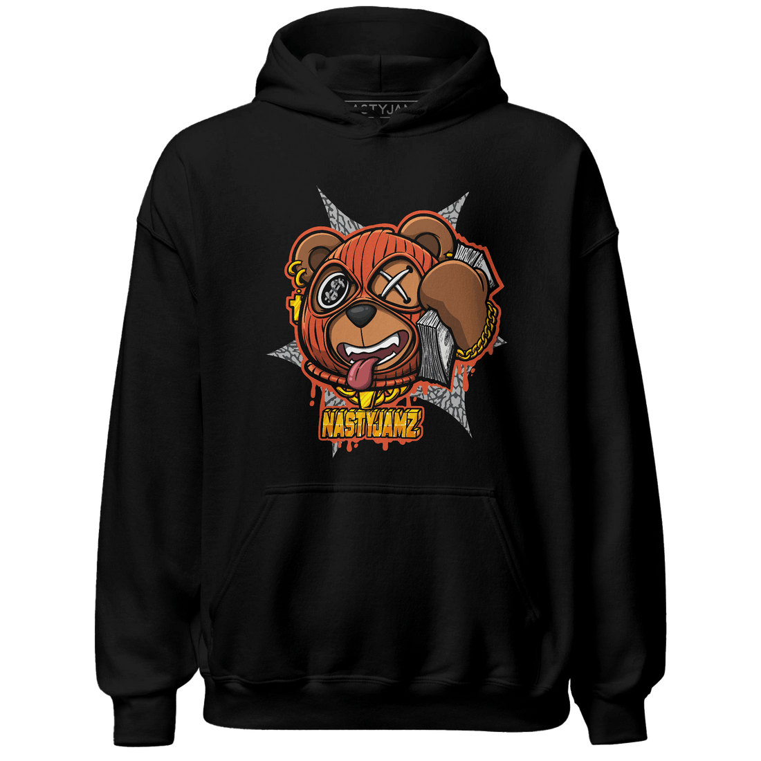 Georgia Peach 3s Hoodie Match Money Motive BER - NastyJamz