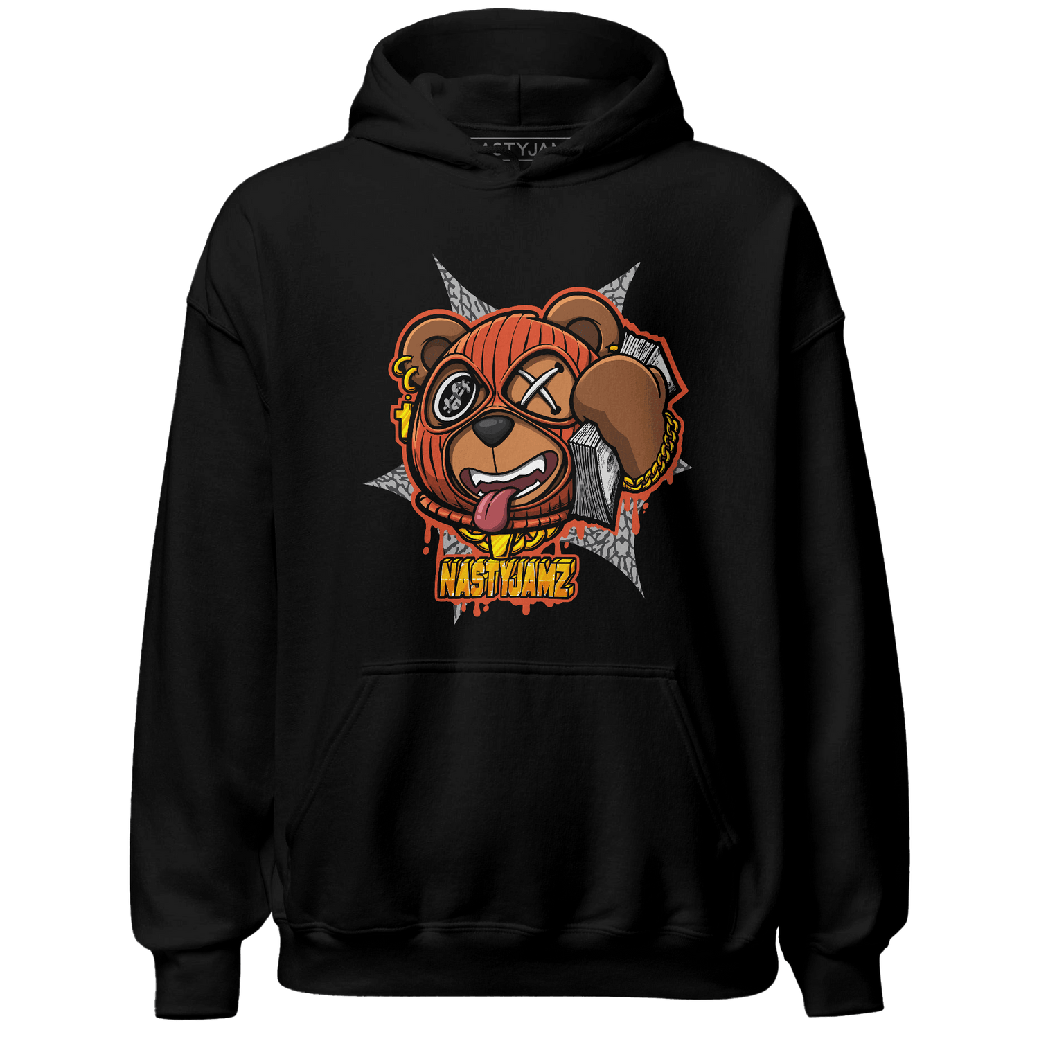 Georgia Peach 3s Hoodie Match Money Motive BER - NastyJamz