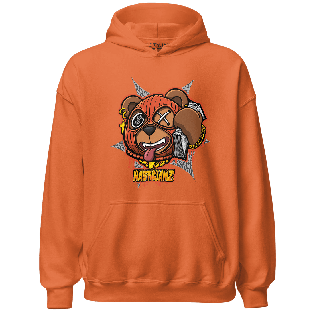 Georgia Peach 3s Hoodie Match Money Motive BER - NastyJamz