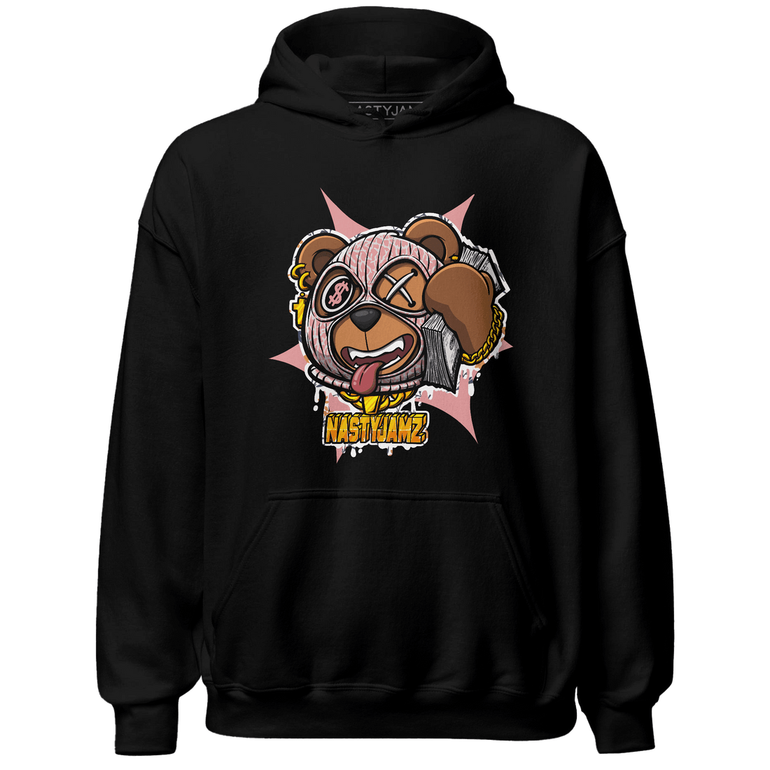 Red Stardust 3s Hoodie Match Money Motive BER - NastyJamz