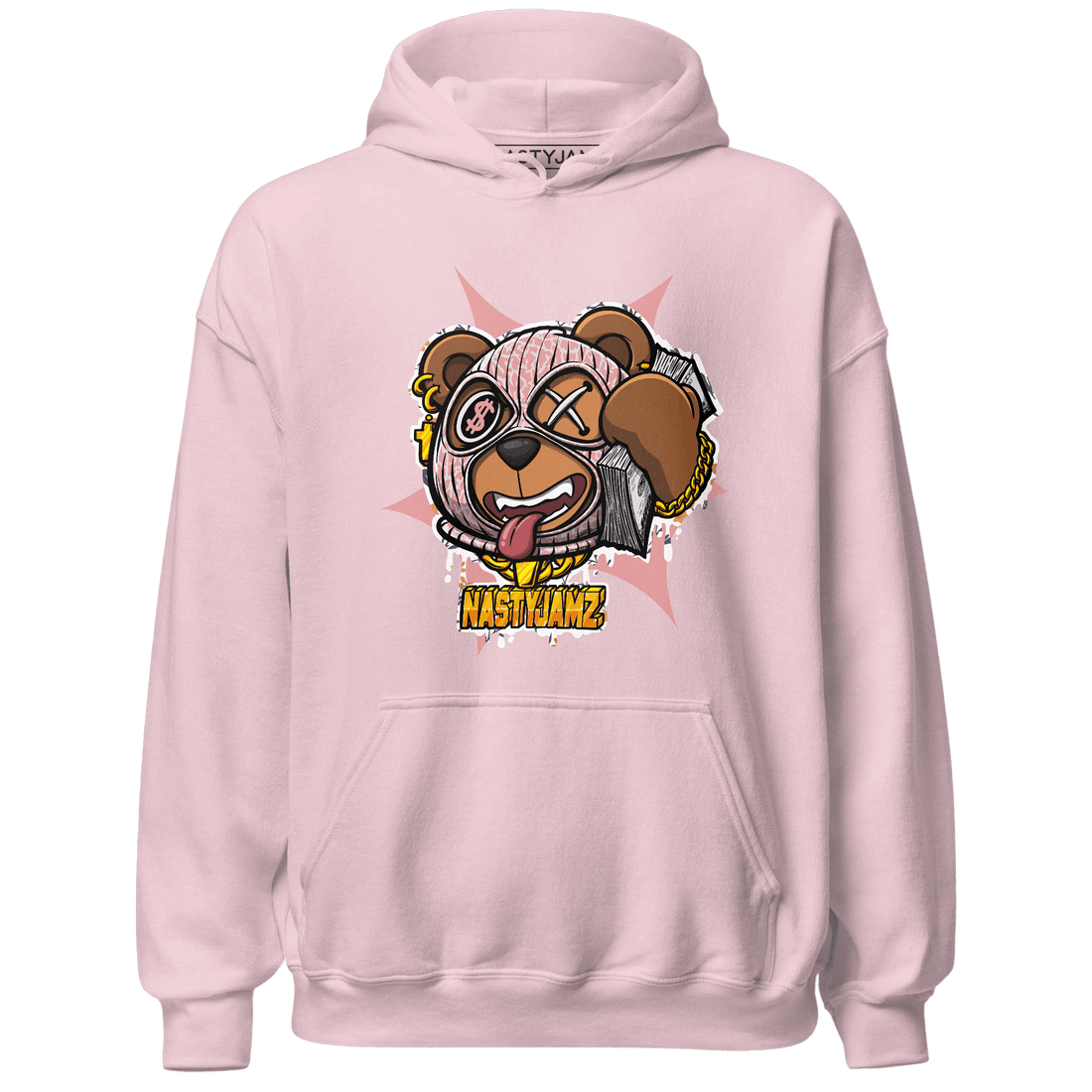 Red Stardust 3s Hoodie Match Money Motive BER - NastyJamz