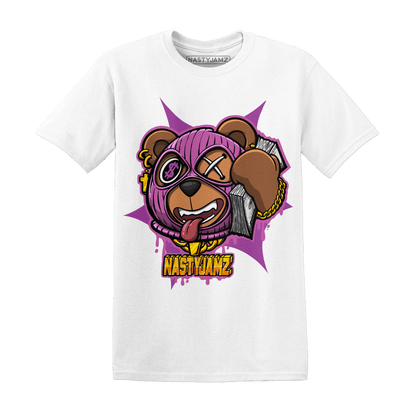 GS Hyper Violet 4s T Shirt Match Money Motive BER - NastyJamz