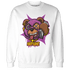 GS Hyper Violet 4s Sweatshirt Match Money Motive BER - NastyJamz
