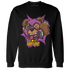 GS Hyper Violet 4s Sweatshirt Match Money Motive BER - NastyJamz
