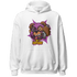 GS Hyper Violet 4s Hoodie Match Money Motive BER - NastyJamz