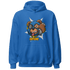 Industrial Blue 4s Hoodie Match Money Motive BER - NastyJamz