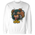 Oxidized Green 4s Sweatshirt Match Money Motive BER - NastyJamz