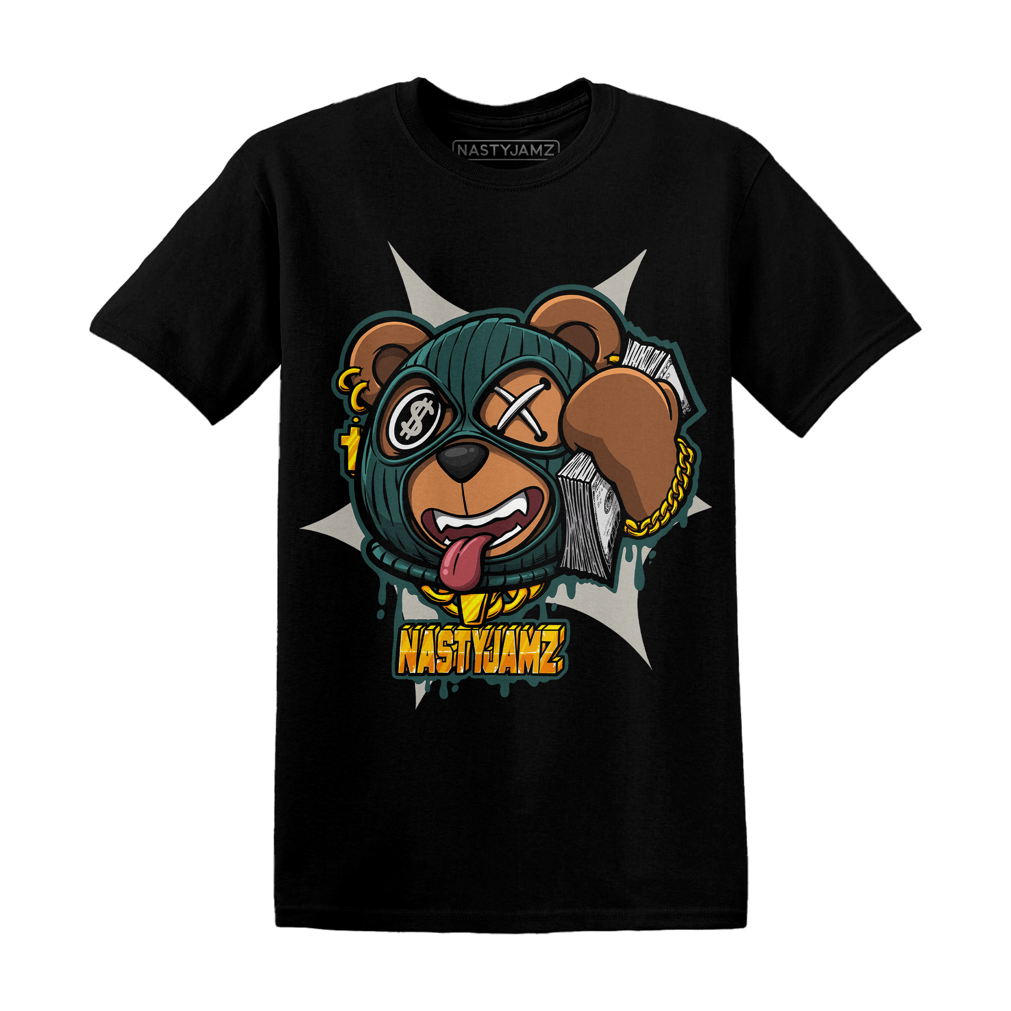 Oxidized Green 4s T Shirt Match Money Motive BER - NastyJamz
