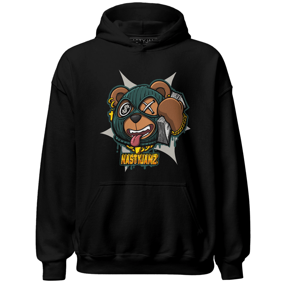 Oxidized Green 4s Hoodie Match Money Motive BER - NastyJamz
