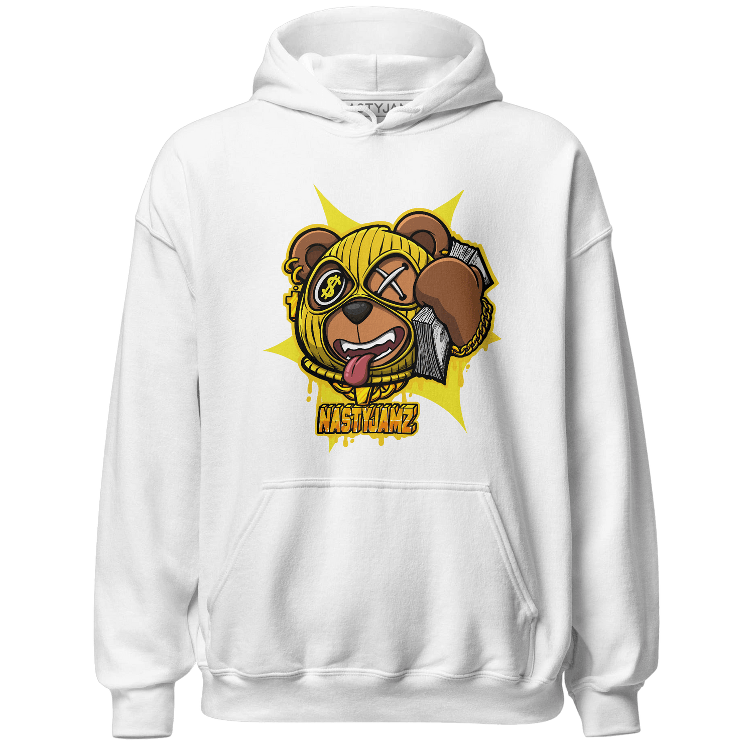 Vivid Sulfur 4s Hoodie Match Money Motive BER - NastyJamz