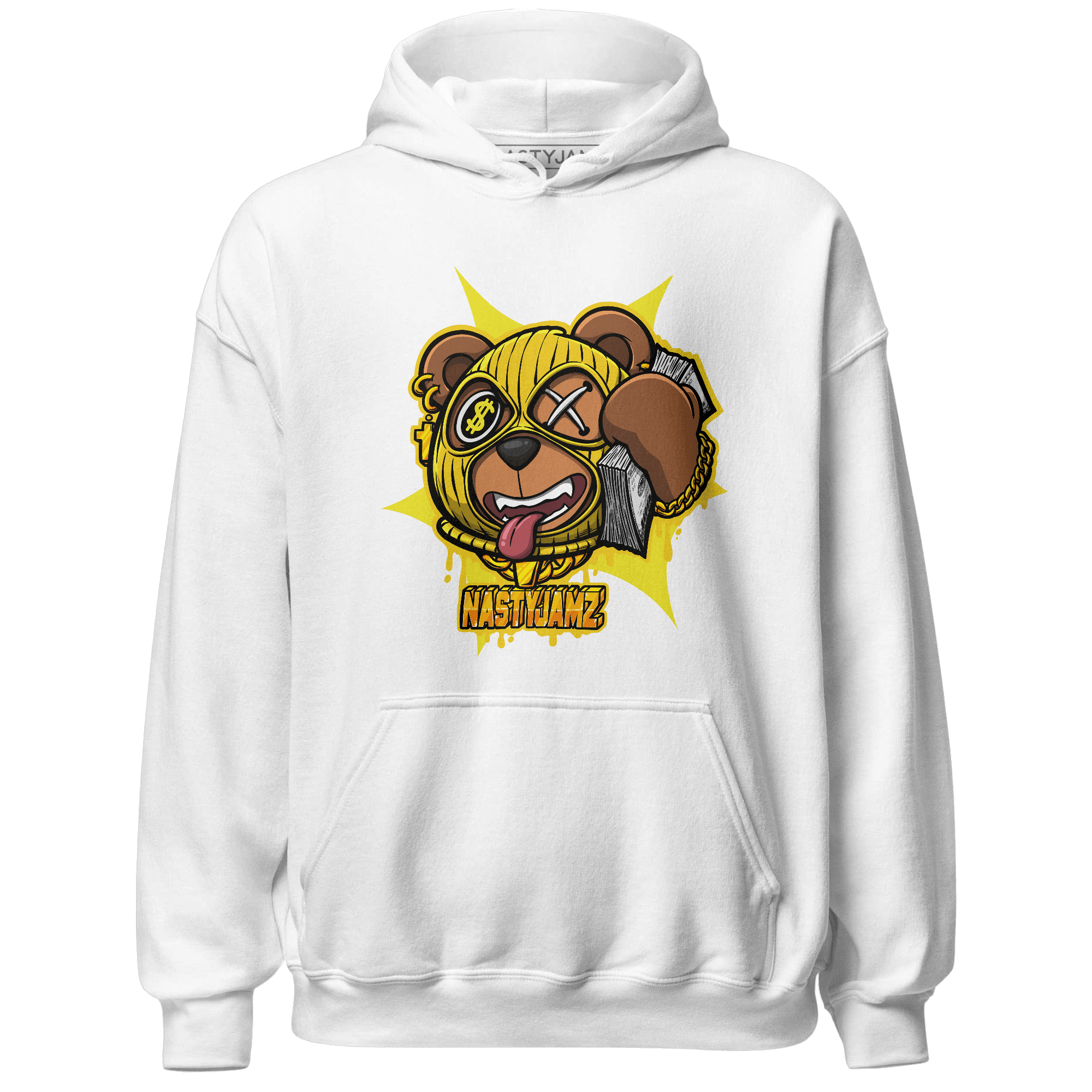 Vivid Sulfur 4s Hoodie Match Money Motive BER - NastyJamz