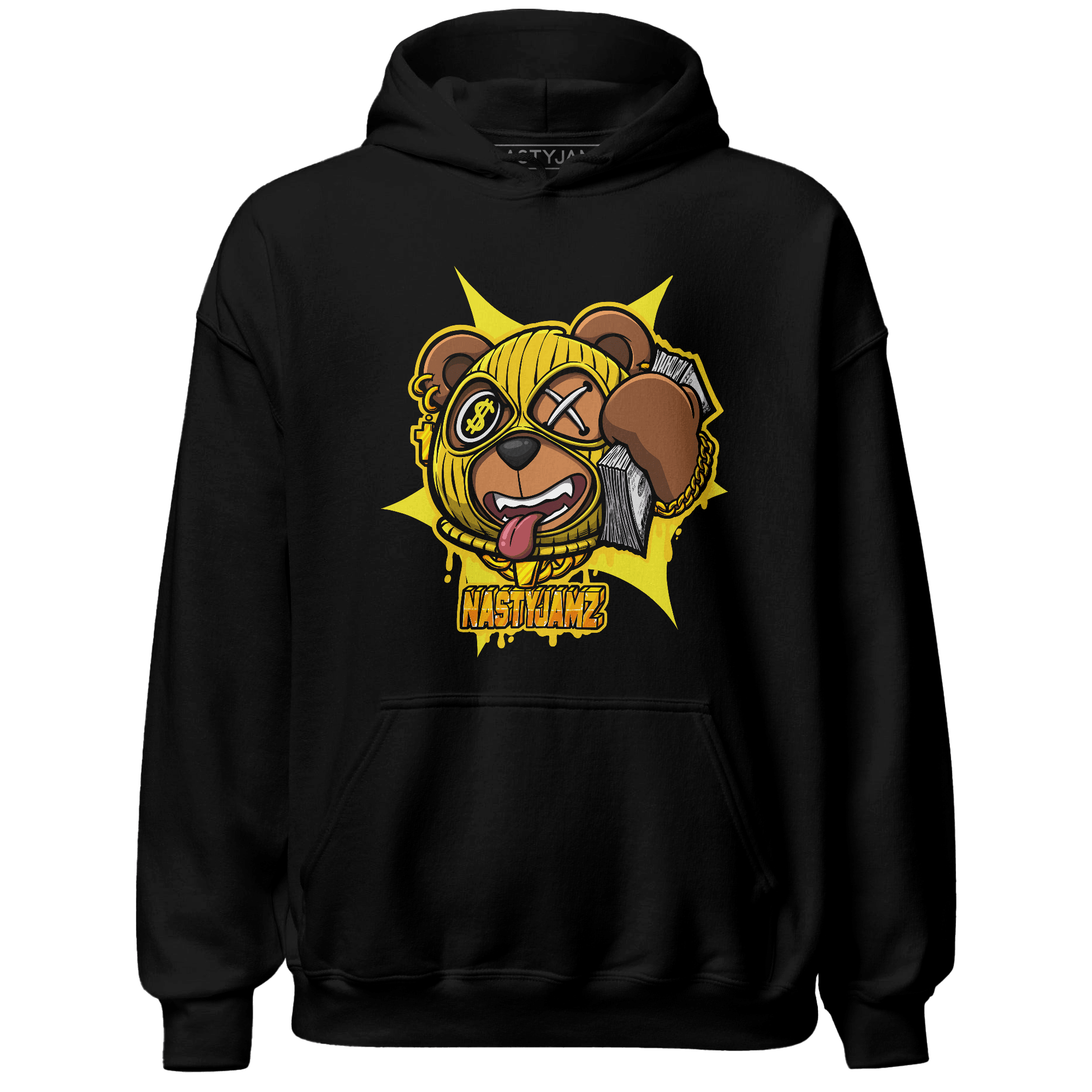 Vivid Sulfur 4s Hoodie Match Money Motive BER - NastyJamz