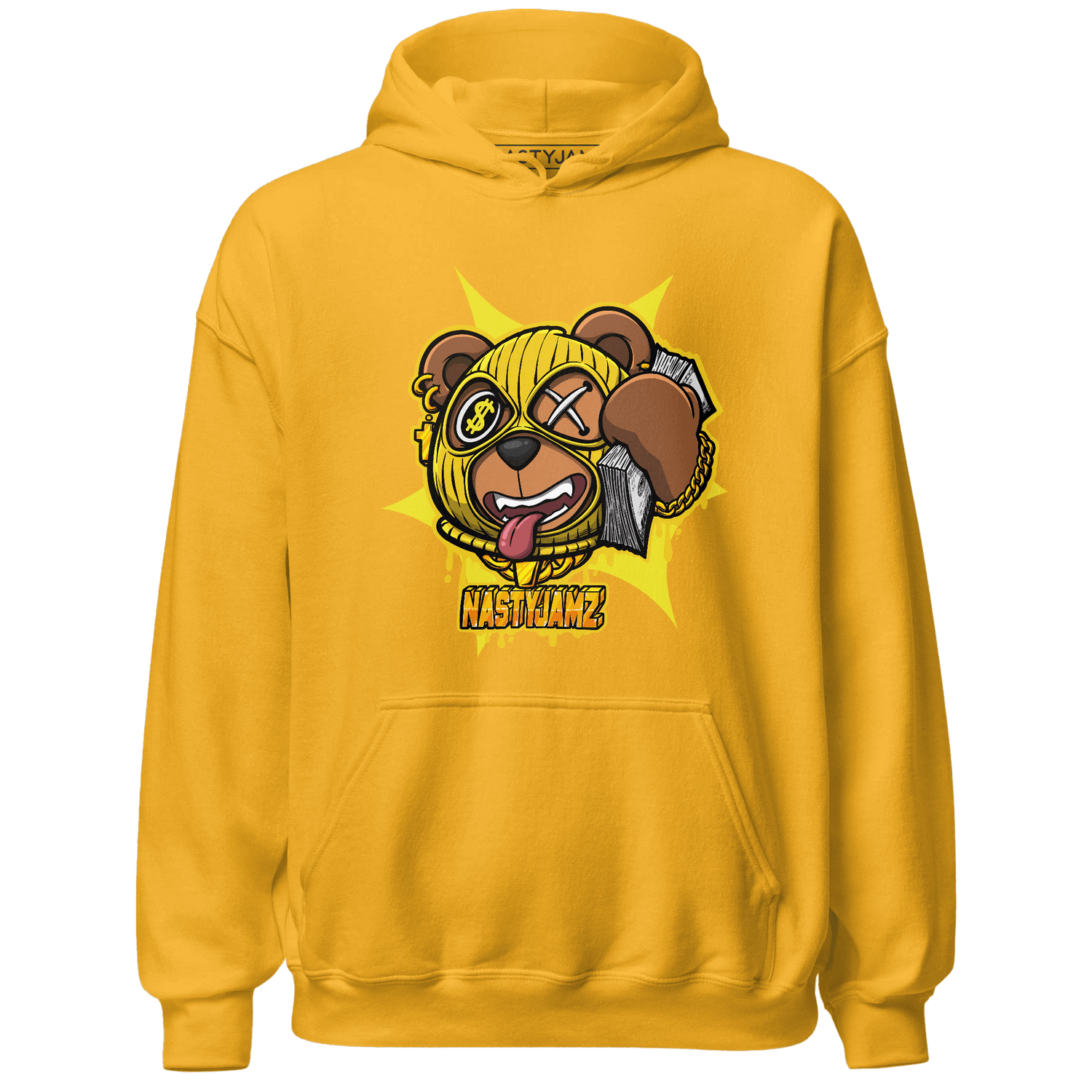 Vivid Sulfur 4s Hoodie Match Money Motive BER - NastyJamz