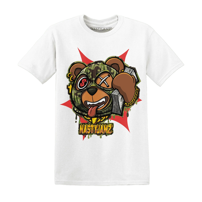 AM-90-Dark-Sage-Solar-Red-NastyJamz-T-Shirt-Match-Money-Motive-BER
