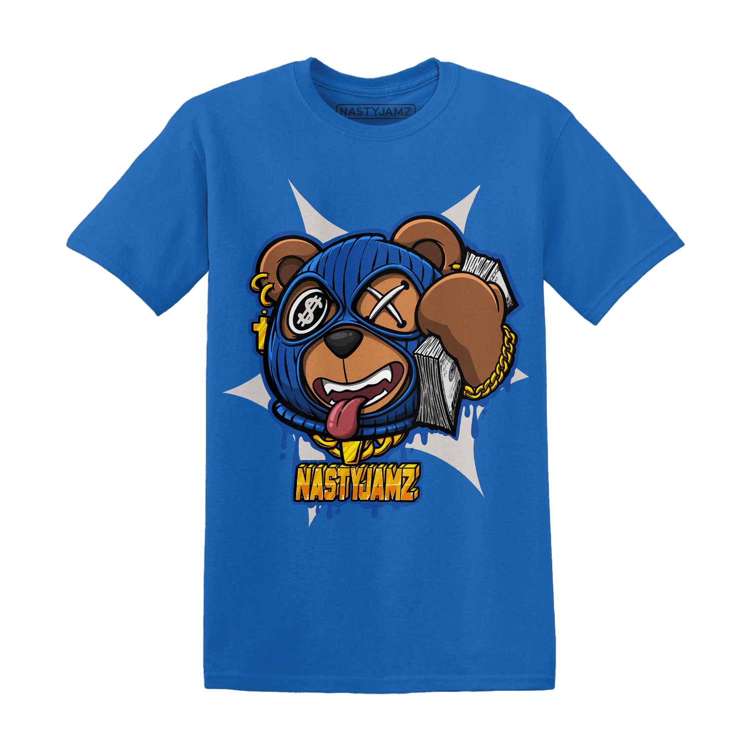 Air Max 1 86 Royal T Shirt Match Money Motive BER - NastyJamz