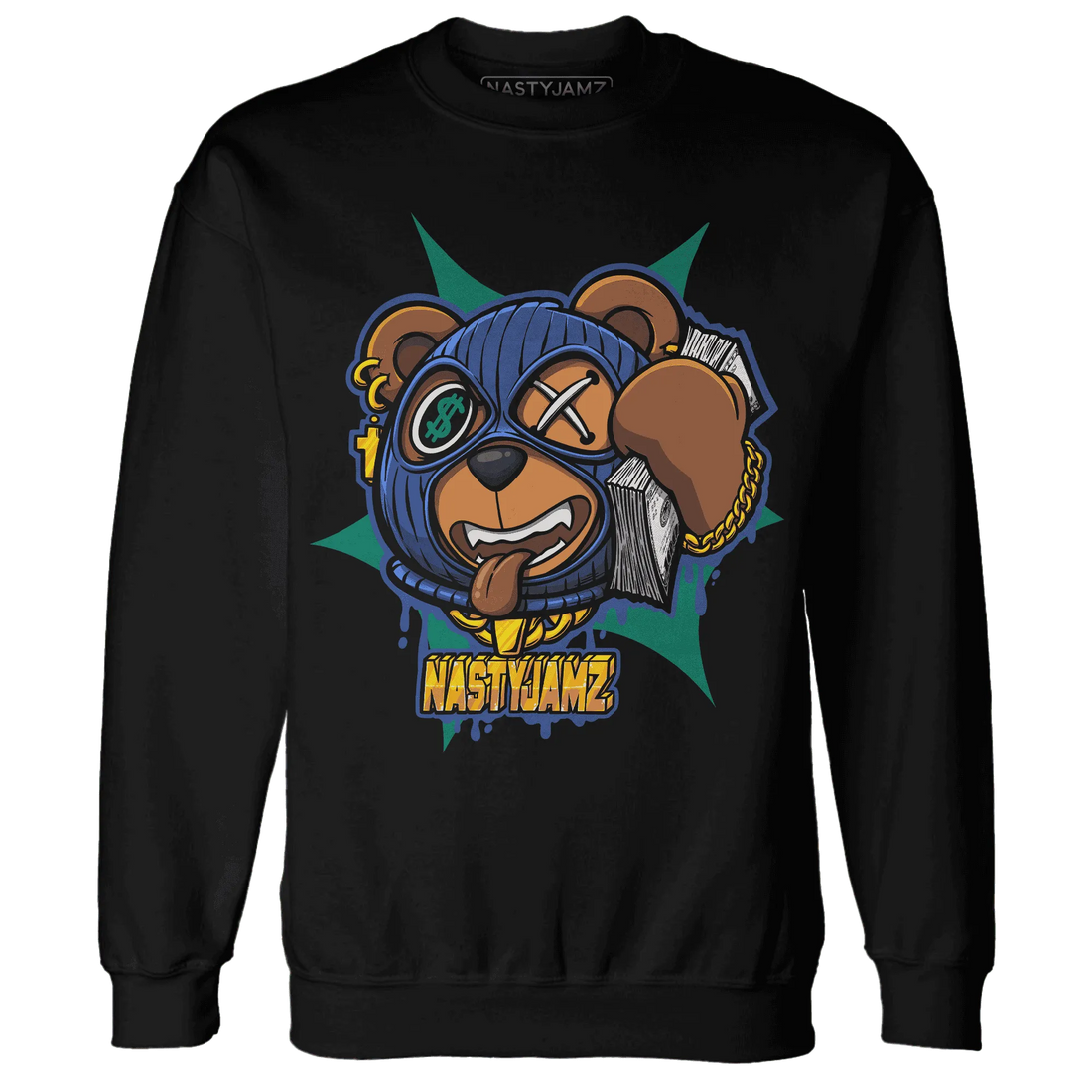 Dunk-Hyper-Royal-Malachite-NastyJamz-Sweatshirt-Match-Money-Motive-BER