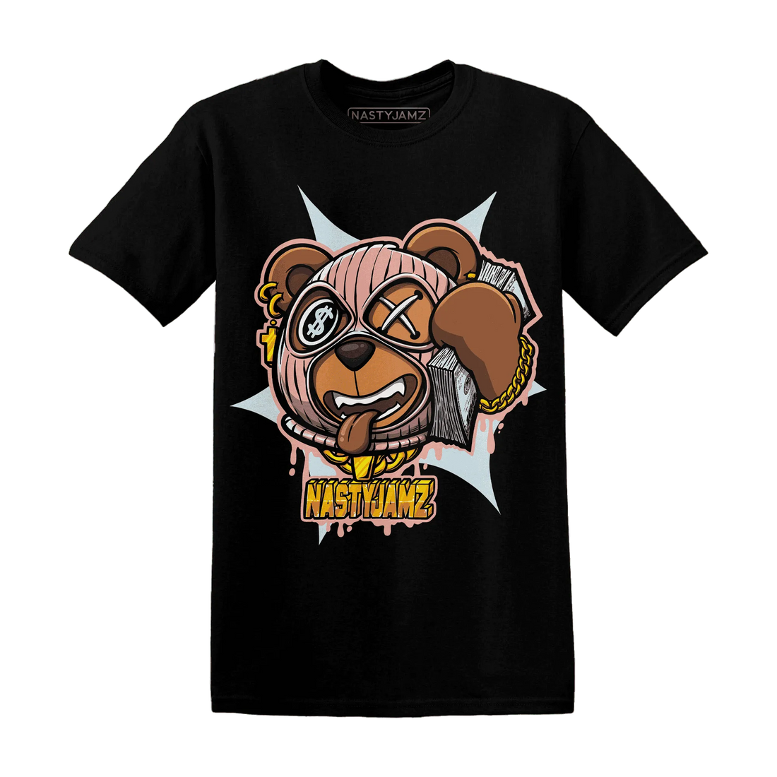 Dunk-Low-Glacier-Blue-Arctic-Orange-NastyJamz-T-Shirt-Match-Money-Motive-BER