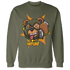 Olive 5s Sweatshirt Match Money Motive BER - NastyJamz