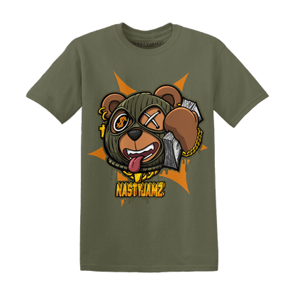 Olive 5s T Shirt Match Money Motive BER - NastyJamz