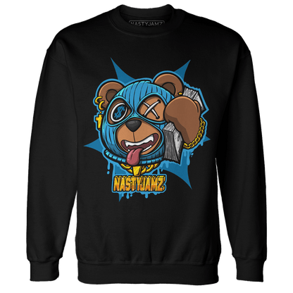 Powder Blue 9s Sweatshirt Match Money Motive BER - NastyJamz