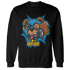 Powder Blue 9s Sweatshirt Match Money Motive BER - NastyJamz