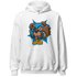 Powder Blue 9s Hoodie Match Money Motive BER - NastyJamz