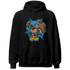 Powder Blue 9s Hoodie Match Money Motive BER - NastyJamz