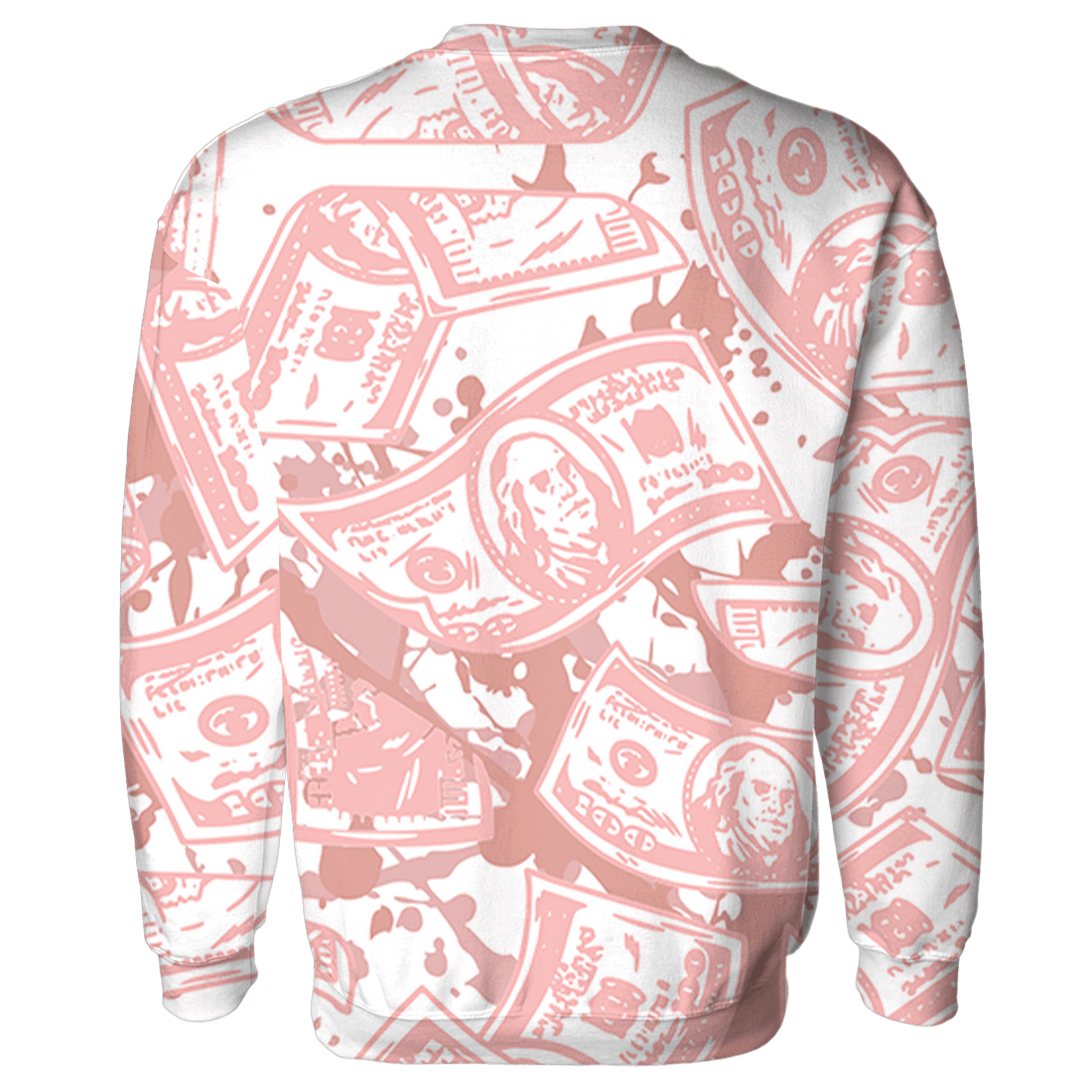 Low Legend Pink 11s Sweatshirt Match Money Motive BER 3D All-Over Print - NastyJamz