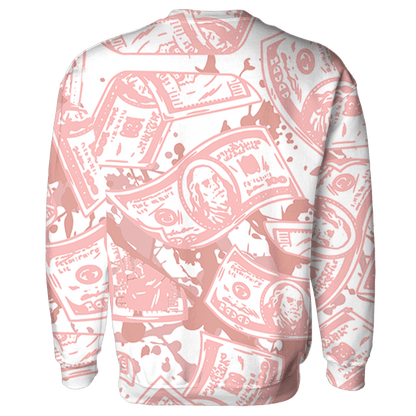 Low Legend Pink 11s Sweatshirt Match Money Motive BER 3D All-Over Print - NastyJamz