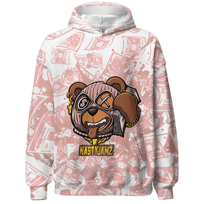 Low Legend Pink 11s Hoodie Match Money Motive BER 3D All-Over Print - NastyJamz