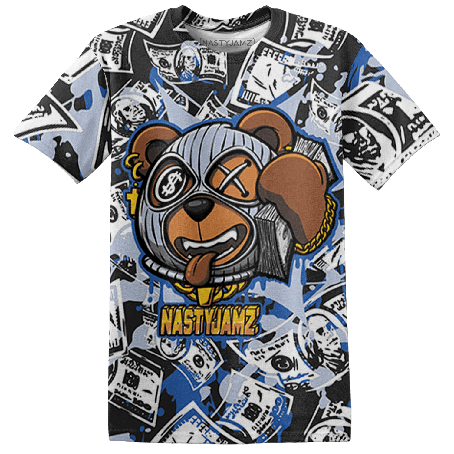 Low Space Jamz 11s T Shirt Match Money Motive BER 3D All-Over Print - NastyJamz
