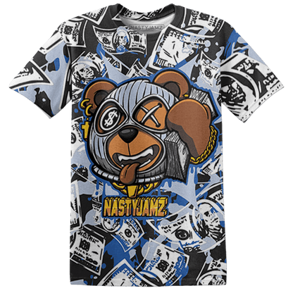 Low Space Jamz 11s T Shirt Match Money Motive BER 3D All-Over Print - NastyJamz