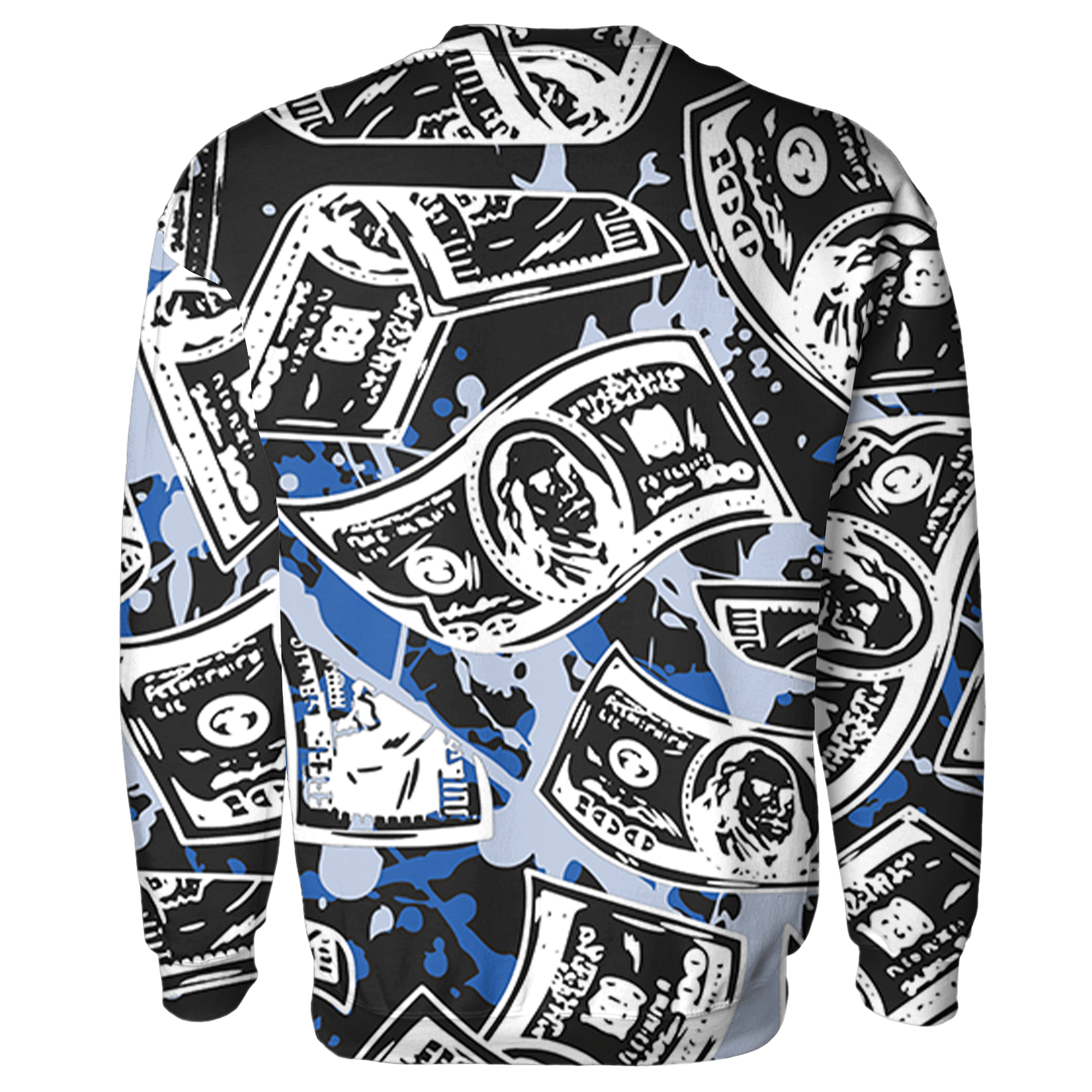 Low Space Jamz 11s Sweatshirt Match Money Motive BER 3D All-Over Print - NastyJamz