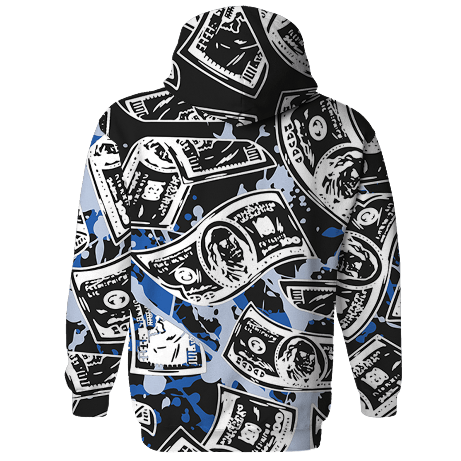 Low Space Jamz 11s Hoodie Match Money Motive BER 3D All-Over Print - NastyJamz