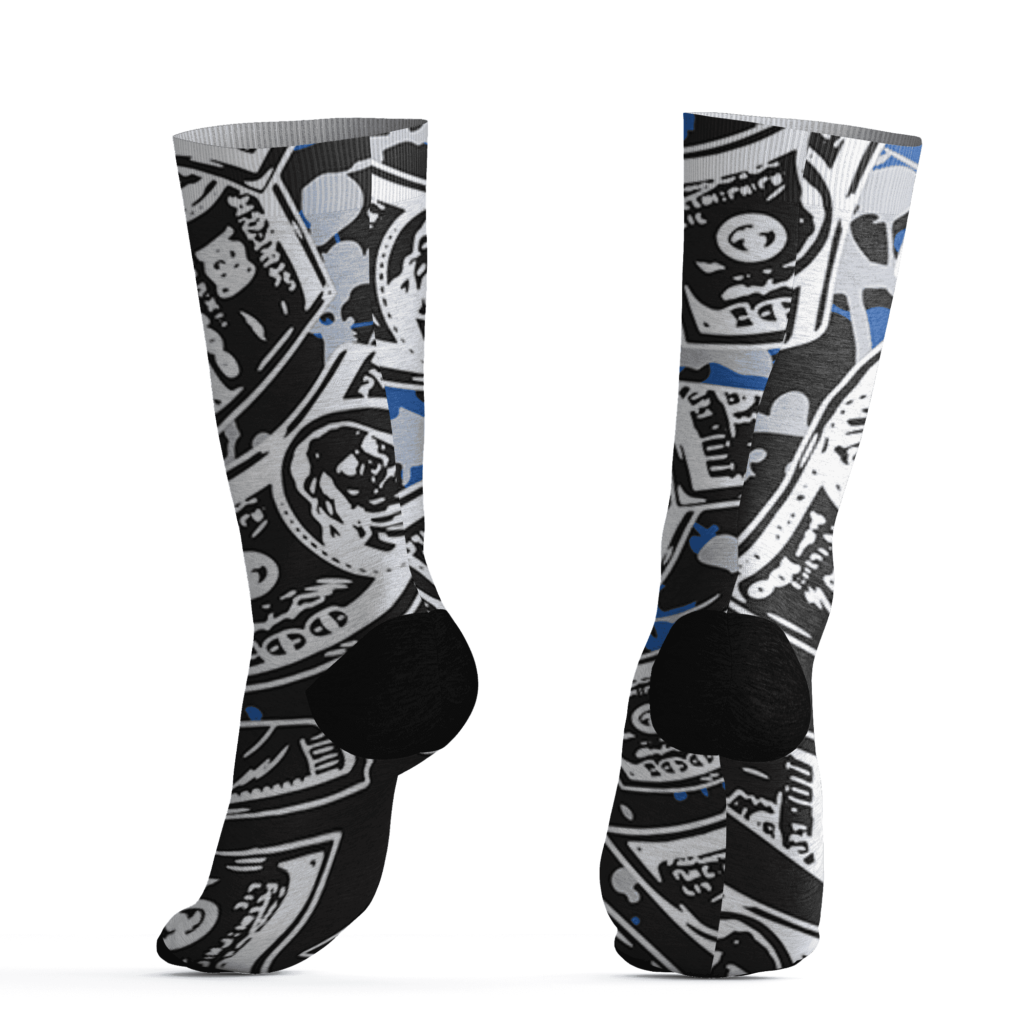 Low Space Jamz 11s Socks Match Money Motive BER 3D All-Over Print - NastyJamz