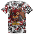 Retro Red Taxi 12s T Shirt Match Money Motive BER 3D All-Over Print - NastyJamz