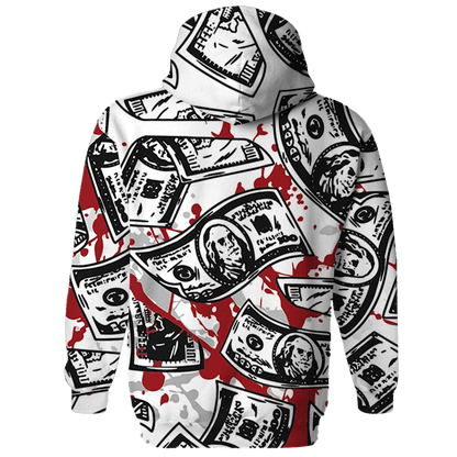 Retro Red Taxi 12s Hoodie Match Money Motive BER 3D All-Over Print - NastyJamz