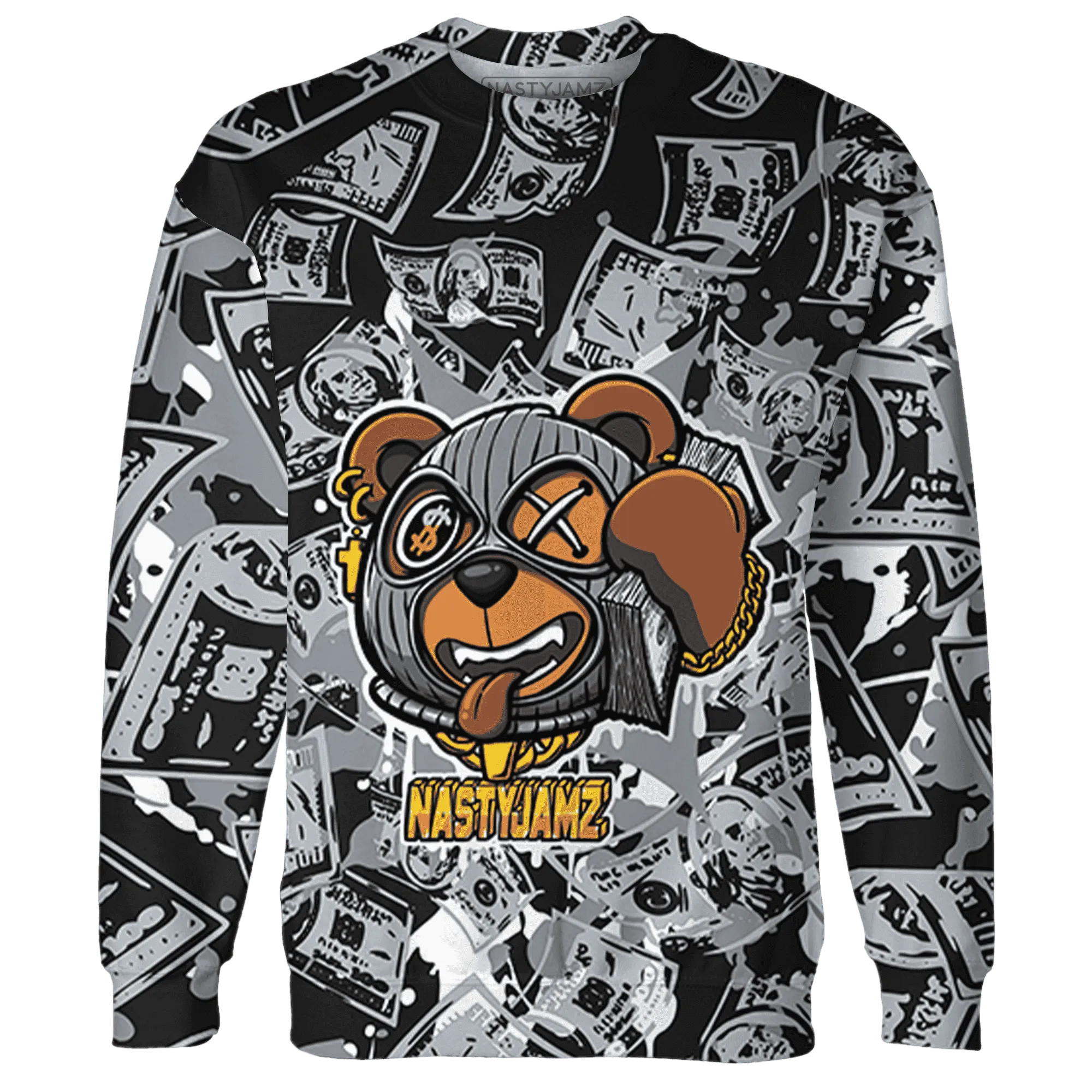 Wolf-Grey-12s-Sweatshirt-Match-Money-Motive-BER-3D