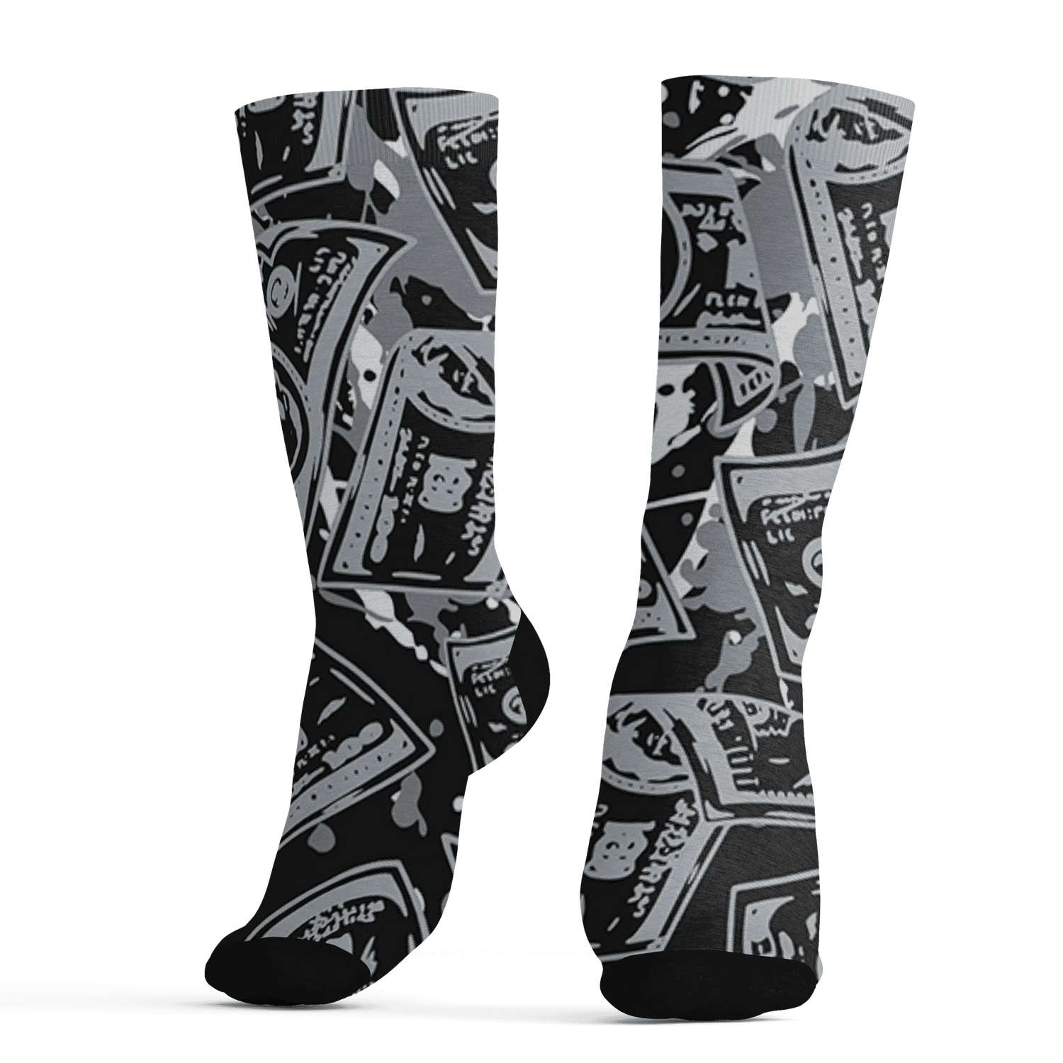 Wolf-Grey-12s-Socks-Match-Money-Motive-BER-3D