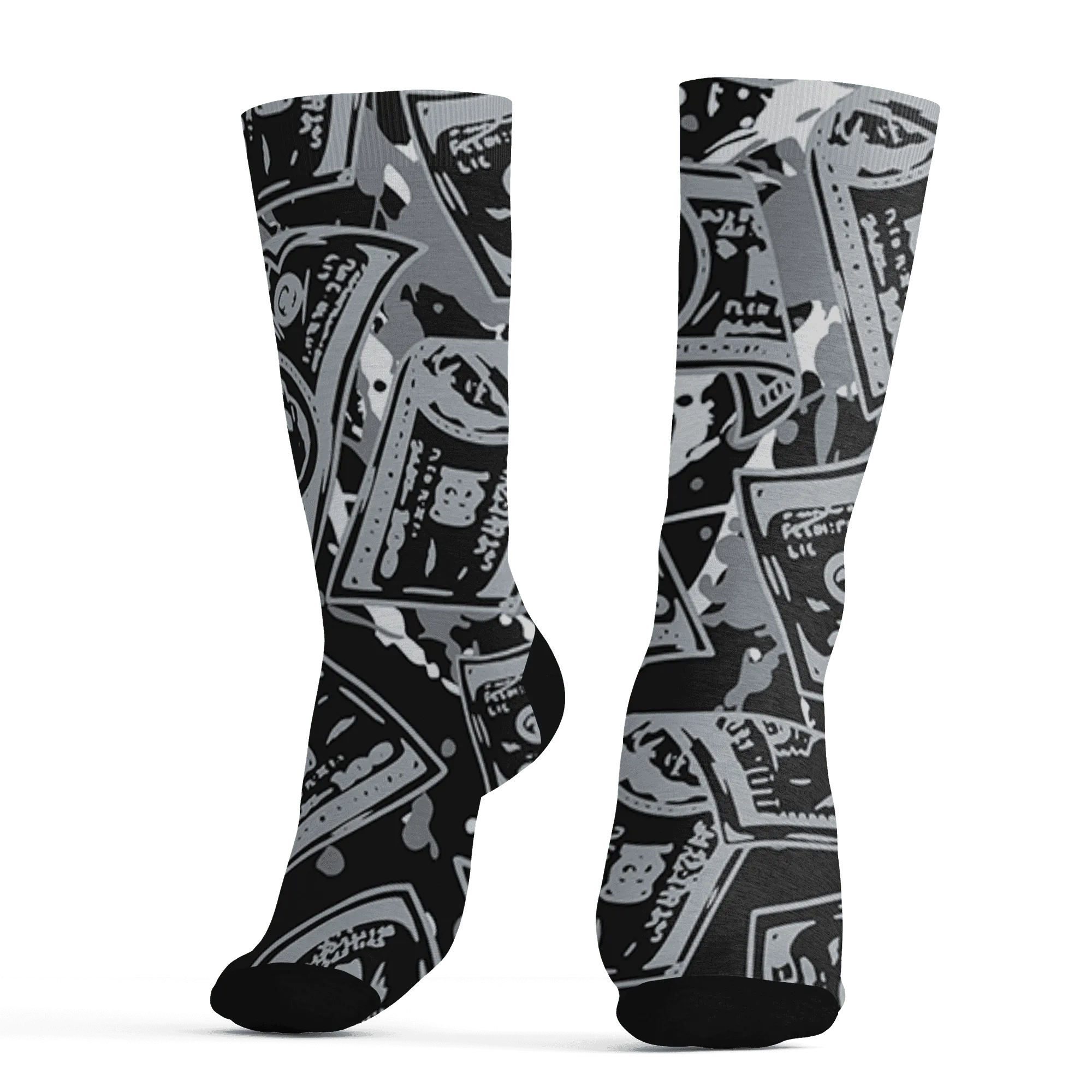 Wolf-Grey-12s-Socks-Match-Money-Motive-BER-3D