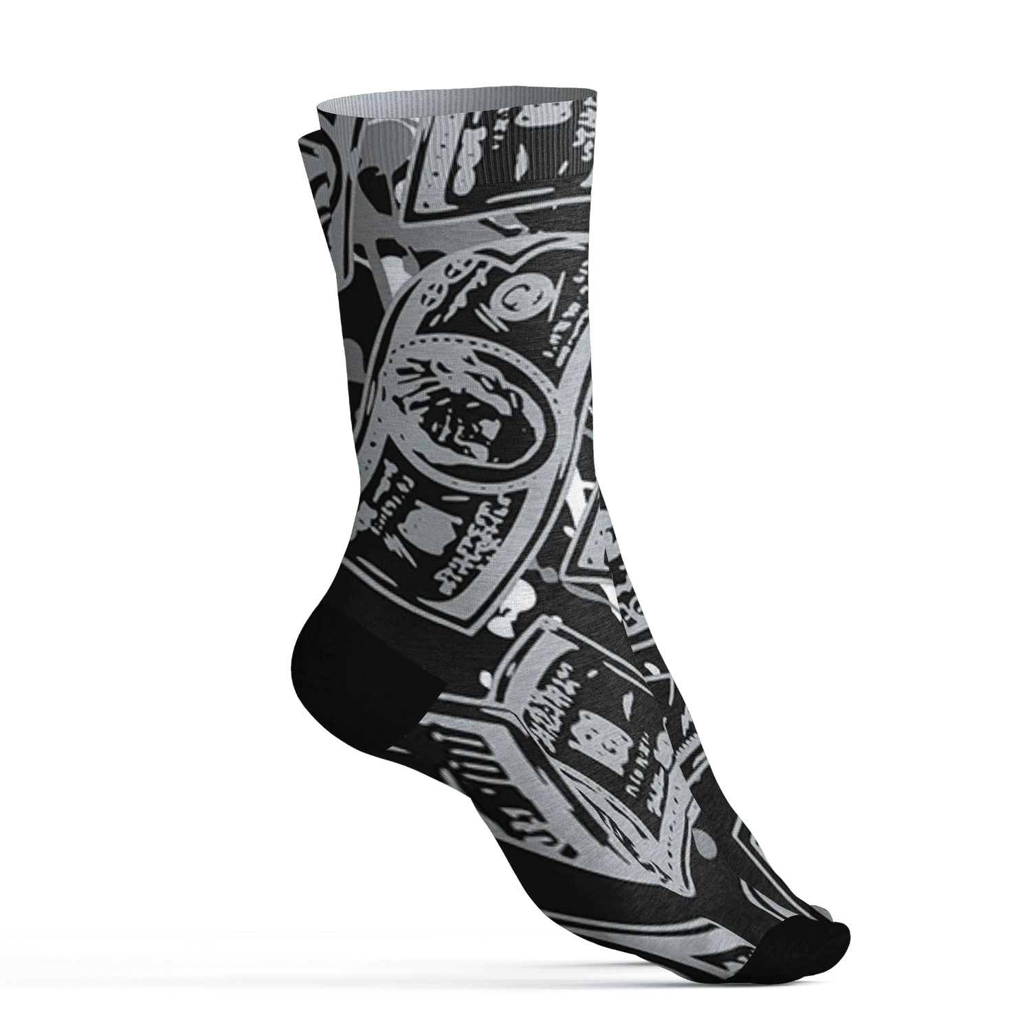 Wolf-Grey-12s-Socks-Match-Money-Motive-BER-3D