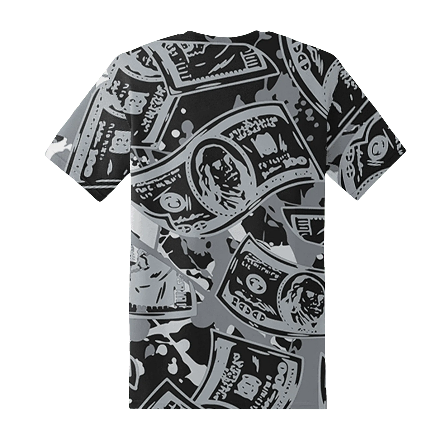 Wolf-Grey-12s-T-Shirt-Match-Money-Motive-BER-3D