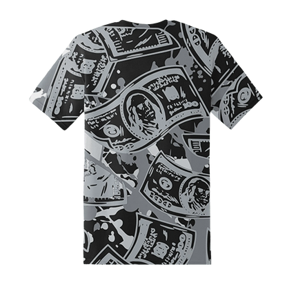 Wolf-Grey-12s-T-Shirt-Match-Money-Motive-BER-3D