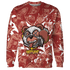 Dune Red 13s Sweatshirt Match Money Motive BER 3D All-Over Print - NastyJamz