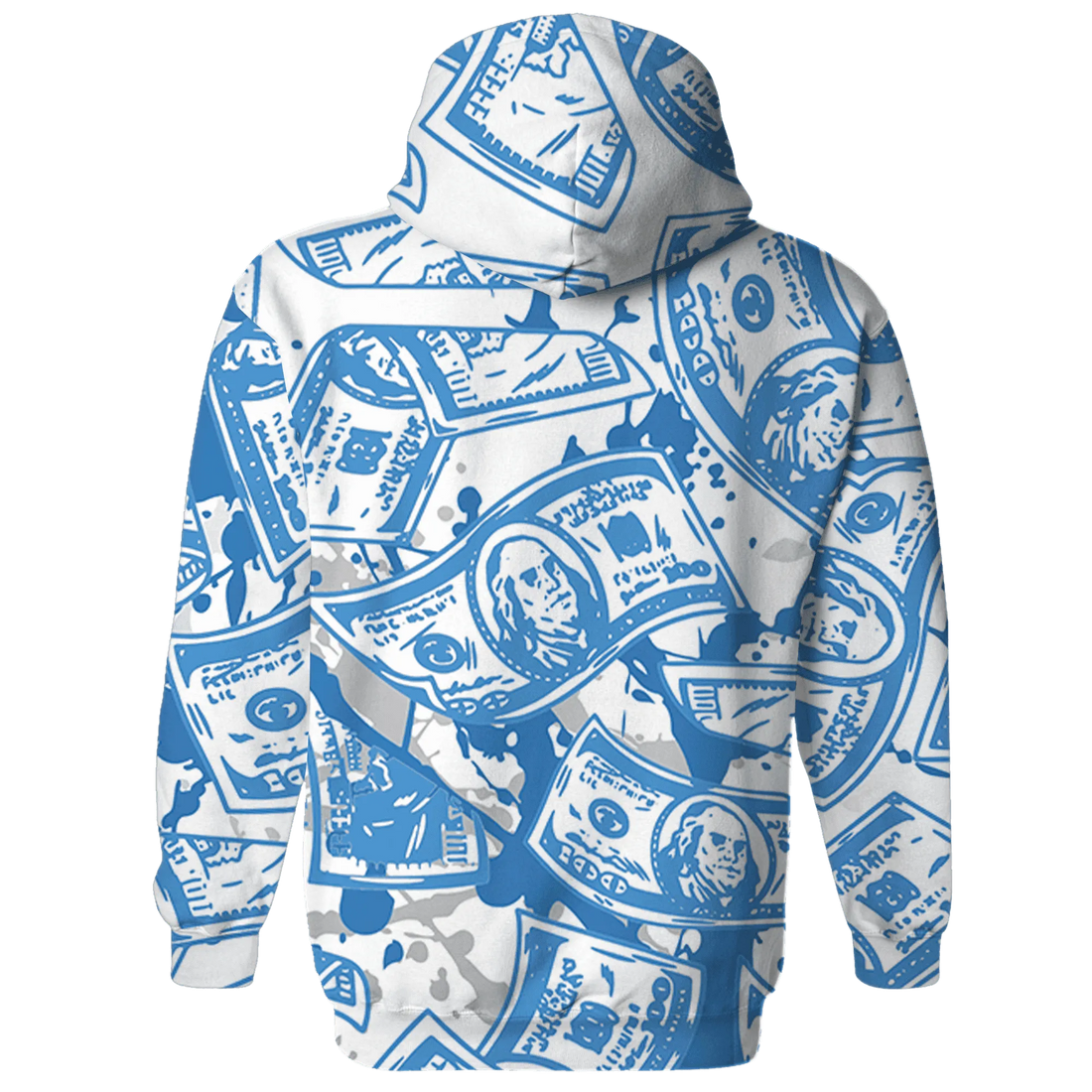 Carolina-Blue-Univercitii-17s-Hoodie-Match-Money-Motive-BER-3D
