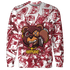 High 85 Metallic Burgundy 1s Sweatshirt Match Money Motive BER 3D All-Over Print - NastyJamz