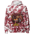 High 85 Metallic Burgundy 1s Hoodie Match Money Motive BER 3D All-Over Print - NastyJamz
