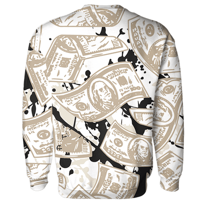 Latte 1s Sweatshirt Match Money Motive BER 3D All-Over Print - NastyJamz