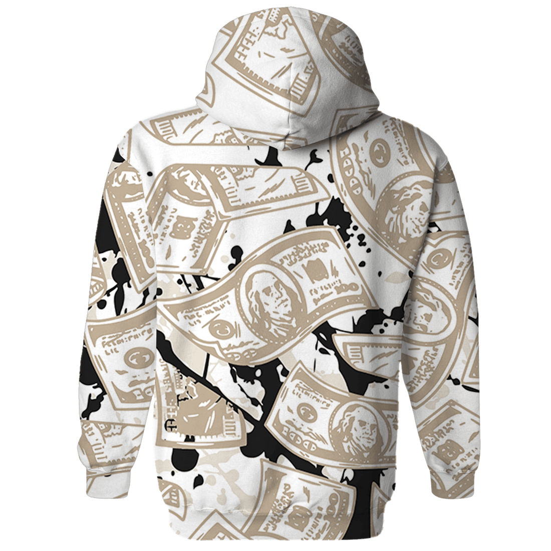 Latte 1s Hoodie Match Money Motive BER 3D All-Over Print - NastyJamz